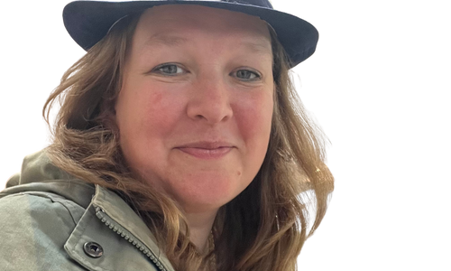 Anne Ruppert mit Hut